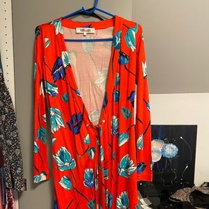 DVF wrap dress